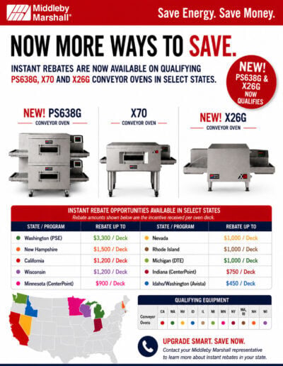 Middleby Marshall Rebates