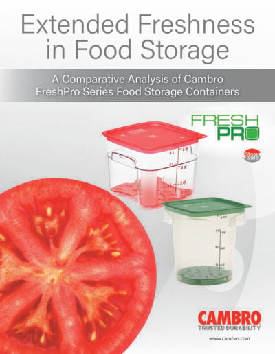 Cambro FreshPro Executive Summary